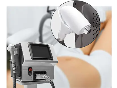 Portable 808nm diode laser hair removal machine